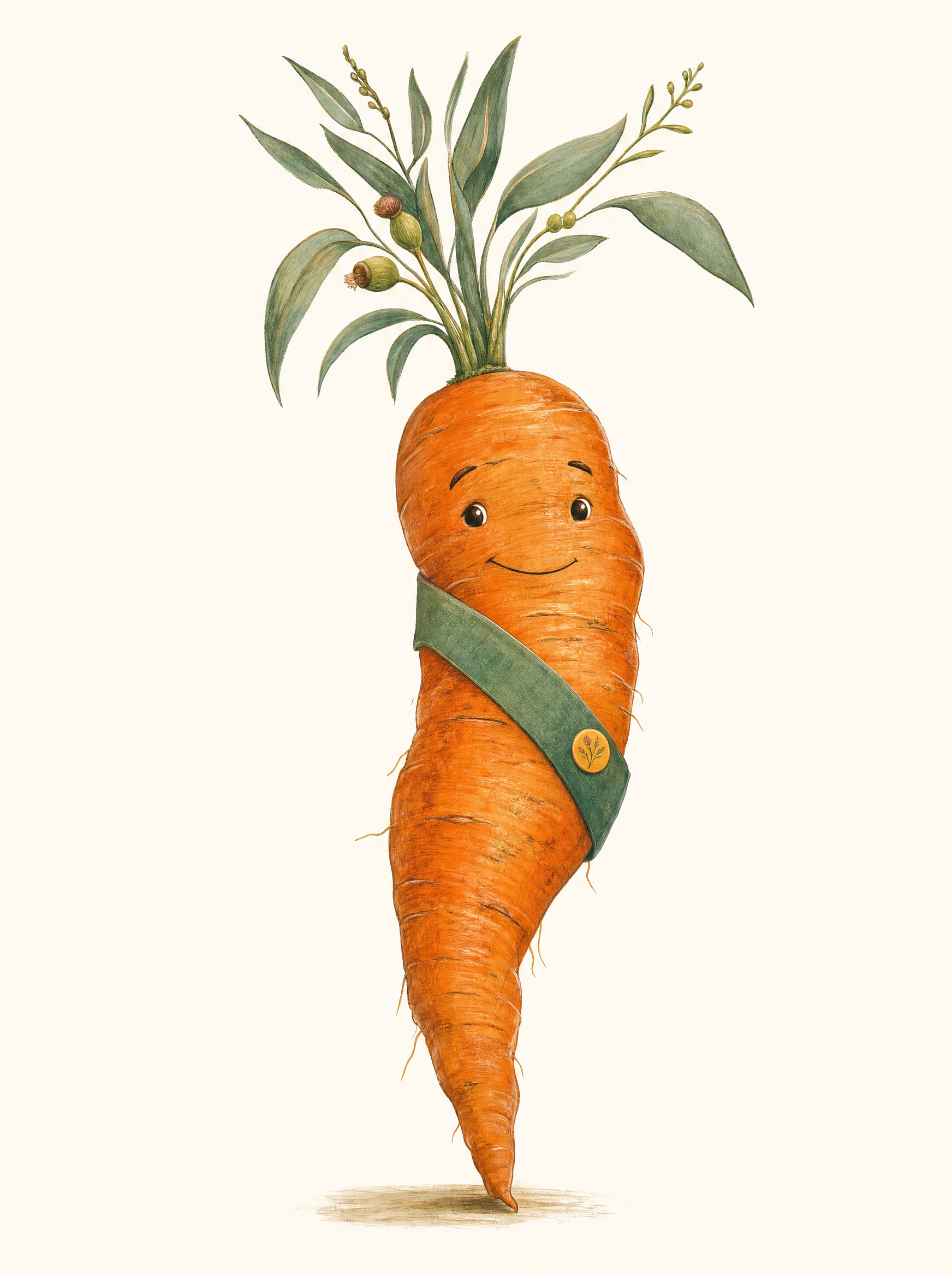 The Crooked Carrot, Nearenough's unofficial mascot