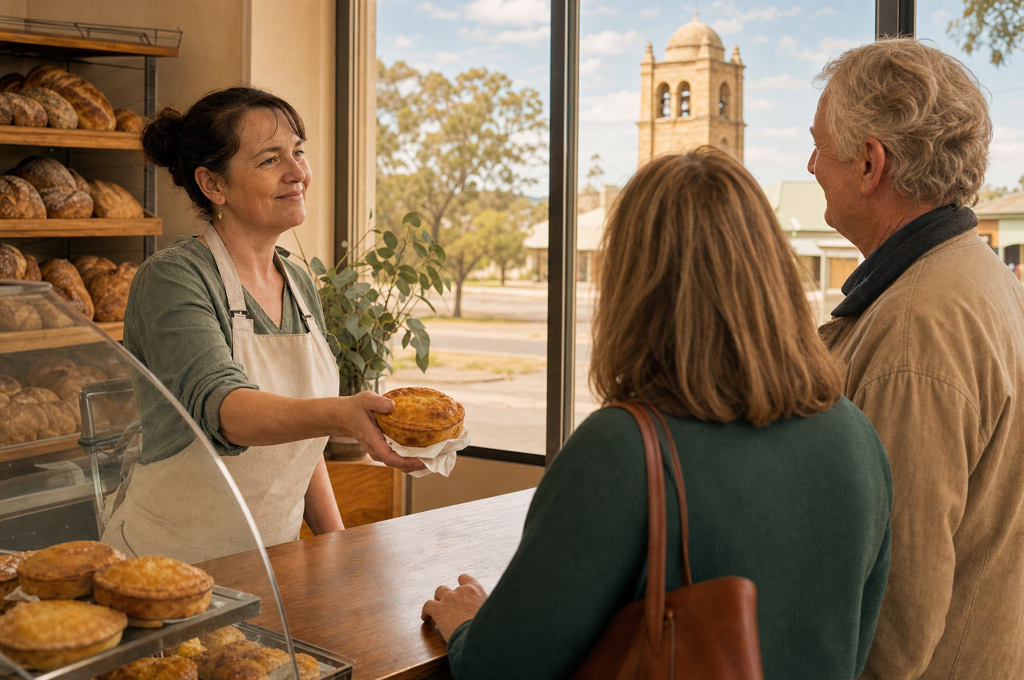 The Good Bakery serving locals